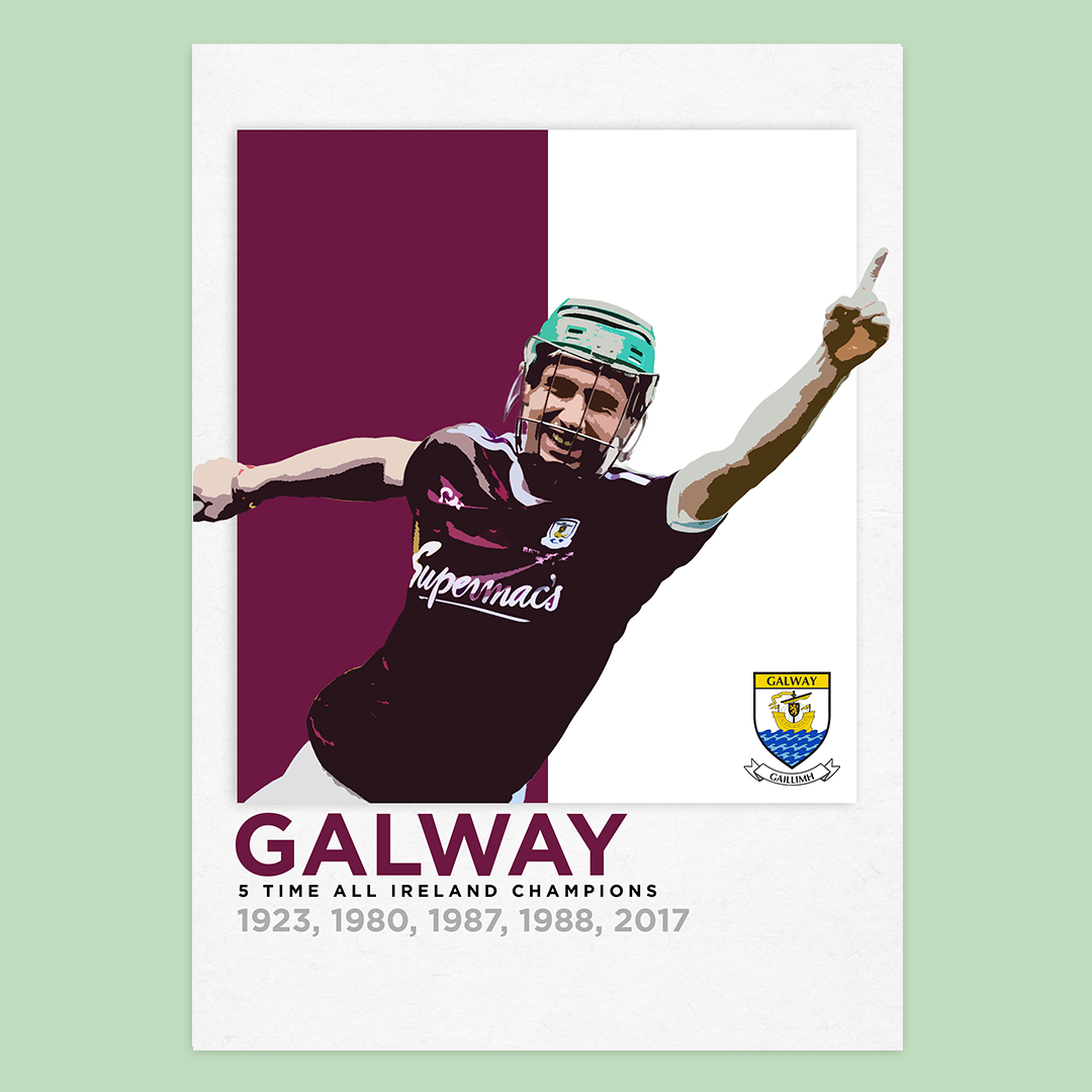 Galway GAA - Premium Print