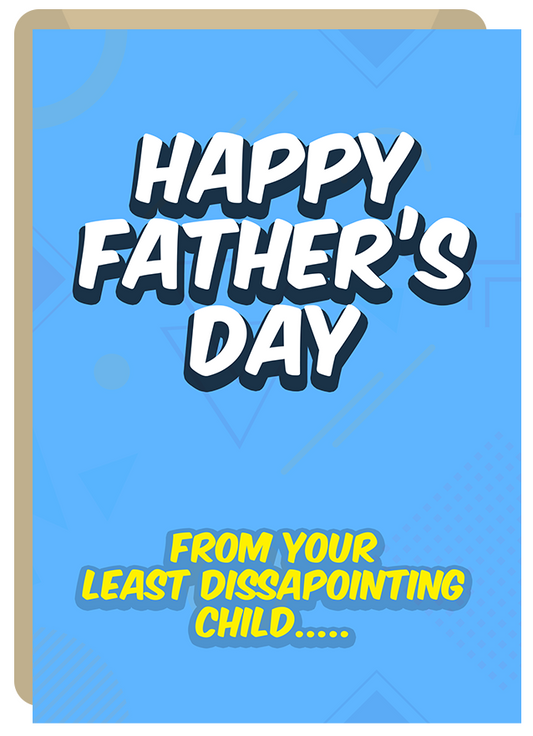 Dissapointment - Father's Day