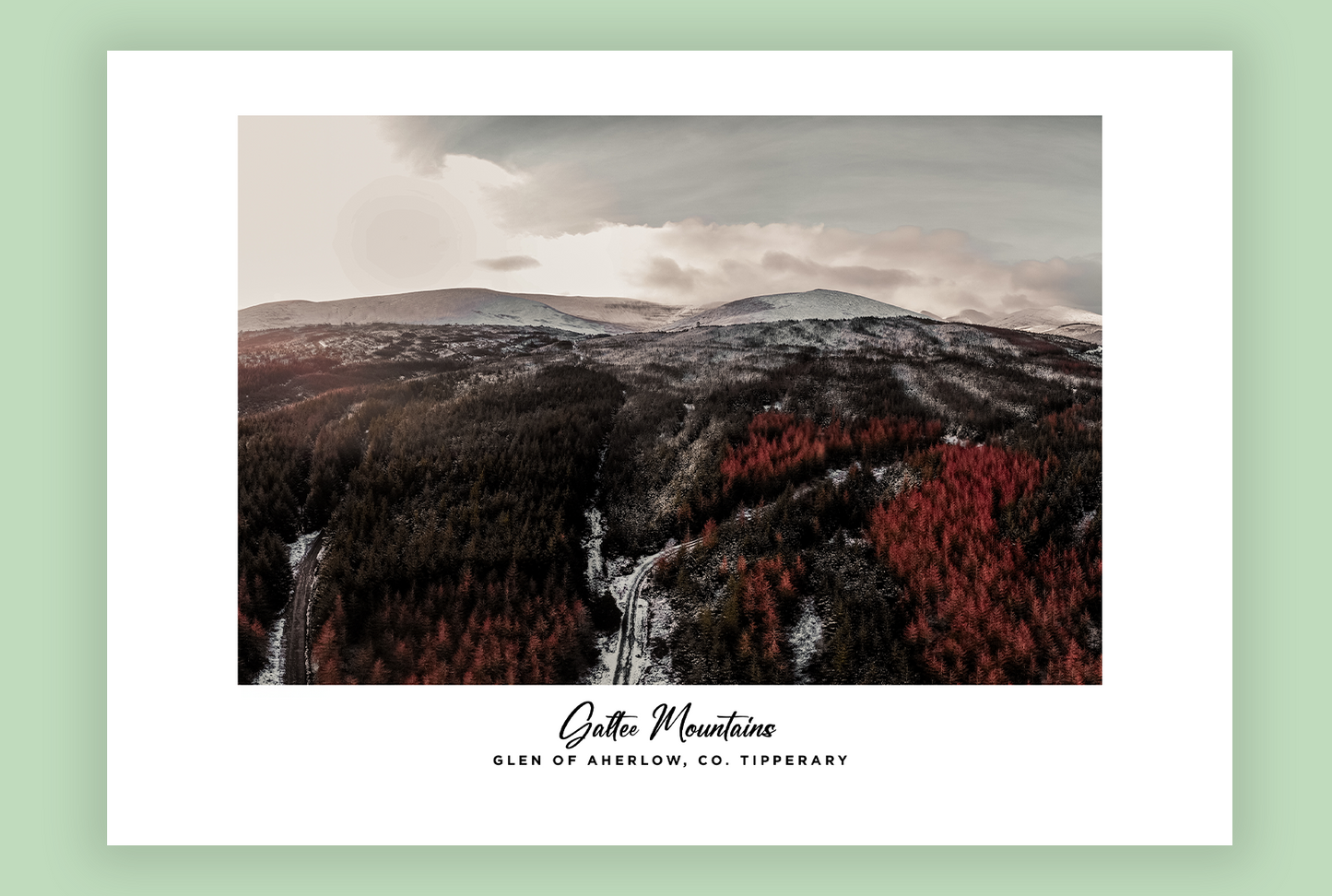 Galtee Mountains - Walsh Original Premium Print
